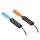Akcesoria do konsol YAXO Uchwyt do Joy-Con BASEBALL SET do NS/NS2 Inferno Orange&Hydr